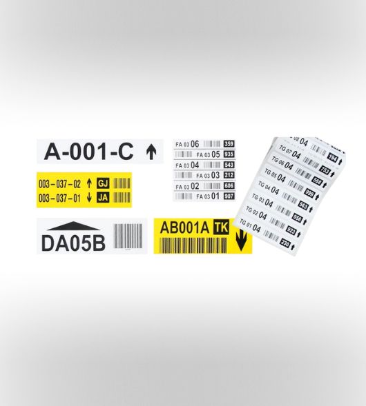 Packing Rack Labels Rack Labels In Dubai, Uae | Warehouse & Industrial Labeling Solutions